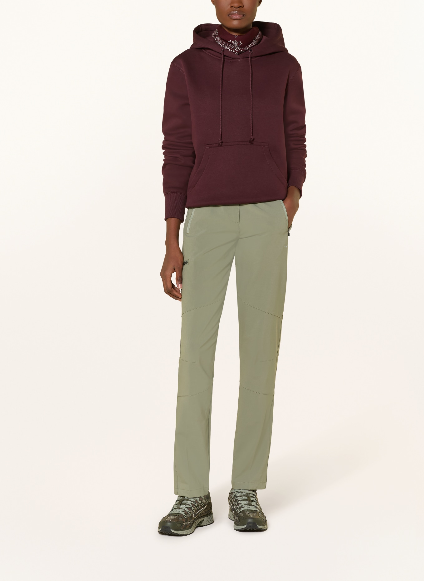 me°ru' LE HAVRE Trekking Pants: OLIVE