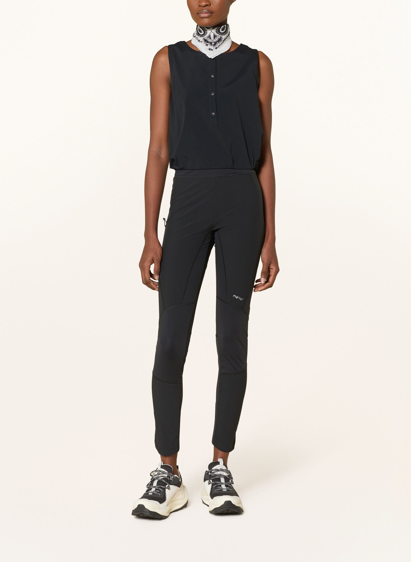 me°ru' Trekkingbroek BARRANCA: ZWART