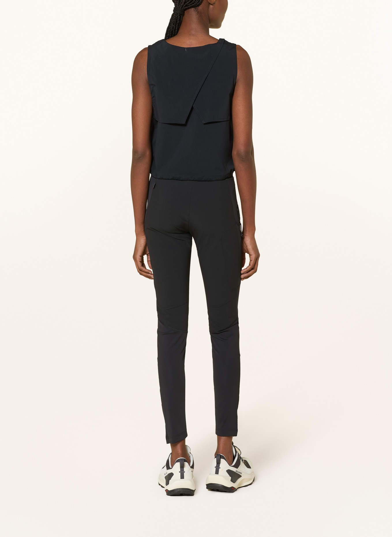 me°ru' Trekkingbroek BARRANCA: ZWART