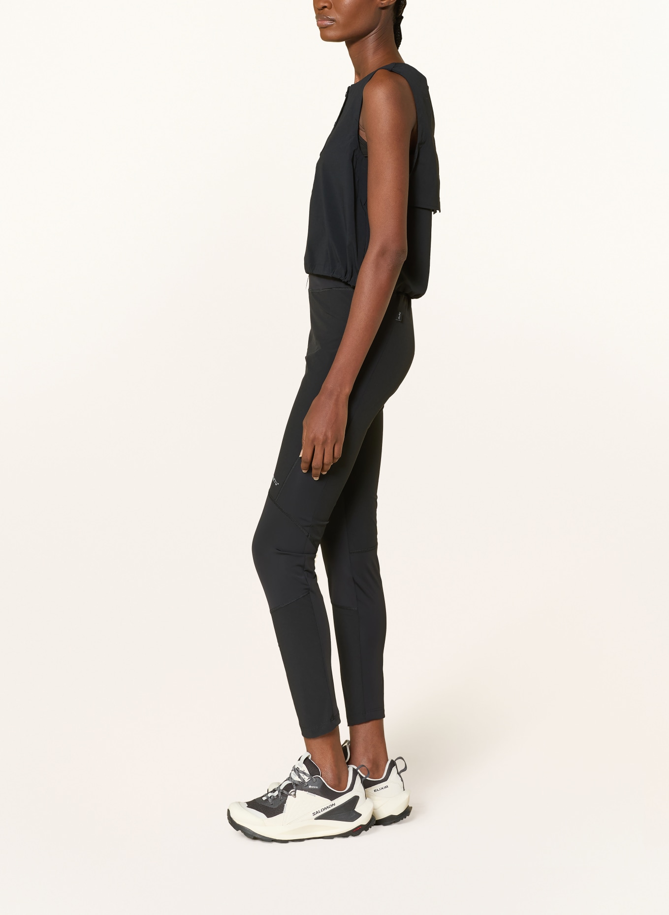 me°ru' Trekkingbroek BARRANCA: ZWART