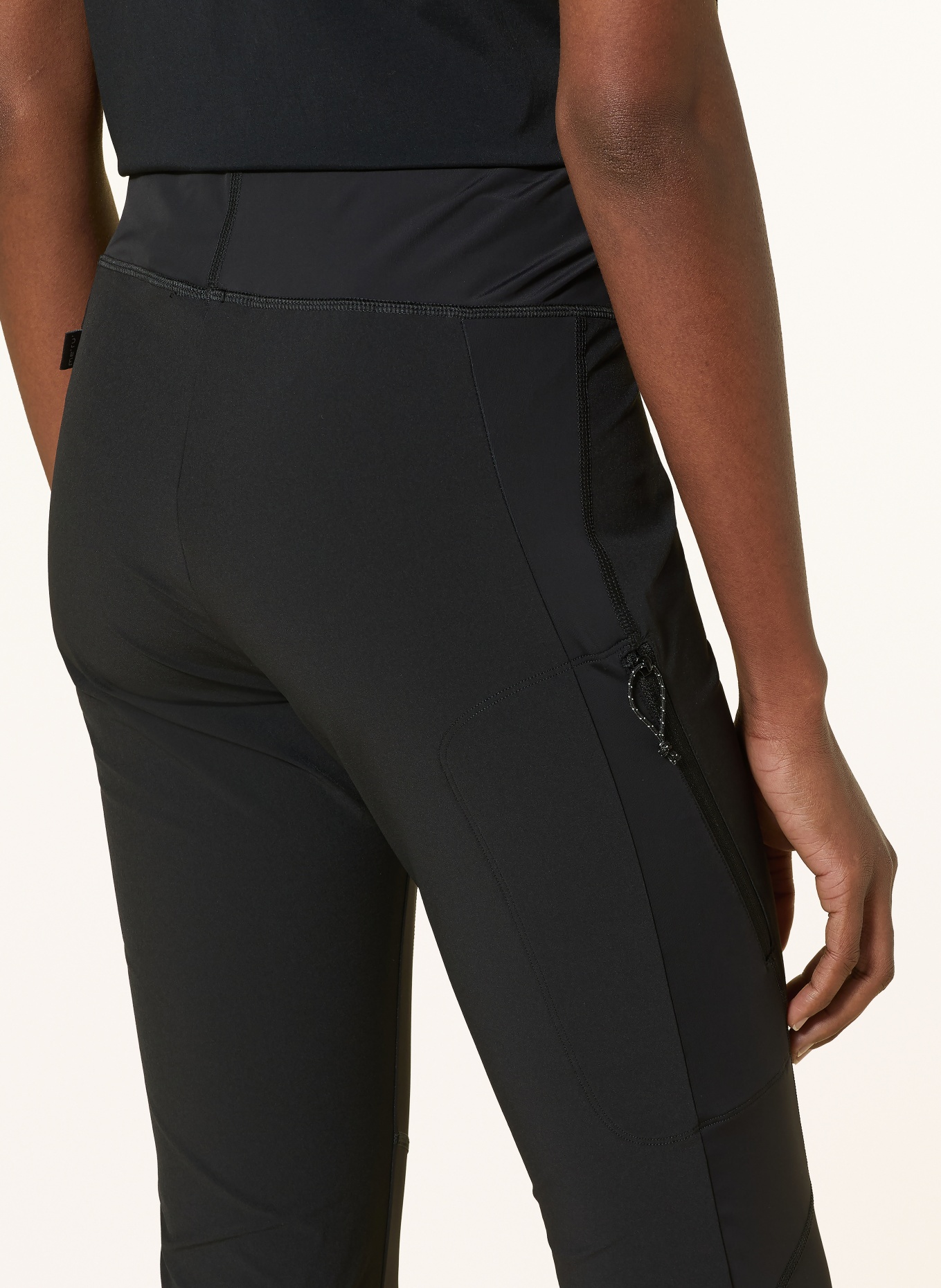 me°ru' Trekkingbroek BARRANCA: ZWART