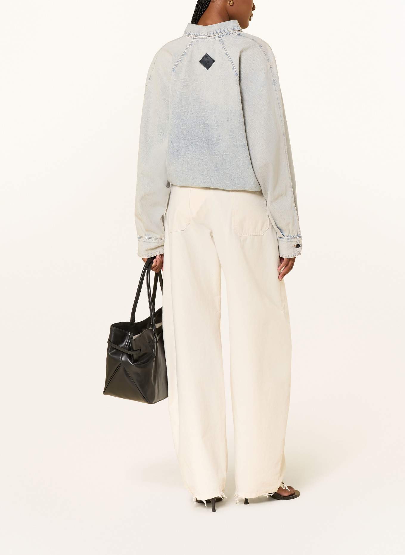 HAIKURE Džínová blůza KEIRA: ČERNOŠEDÁ