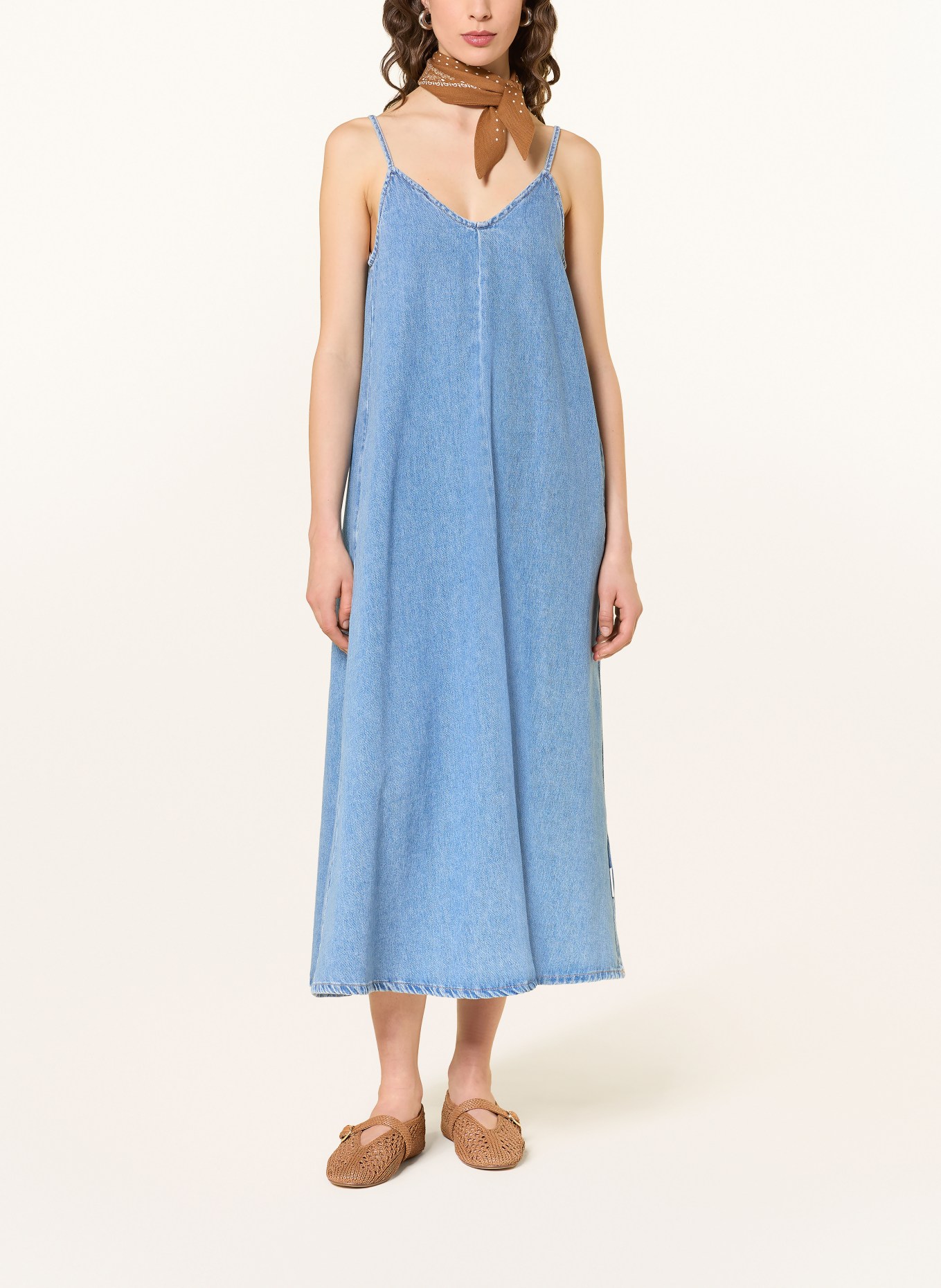 Marc O'Polo DENIM robe en jean: BLEU CLAIR