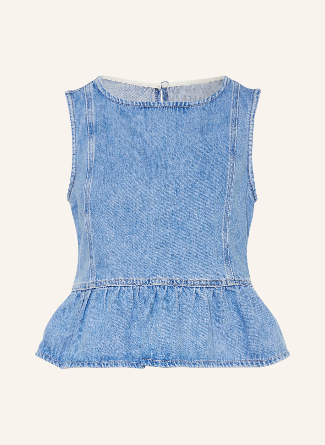 Marc O'Polo DENIM Džínový top: MODRÁ