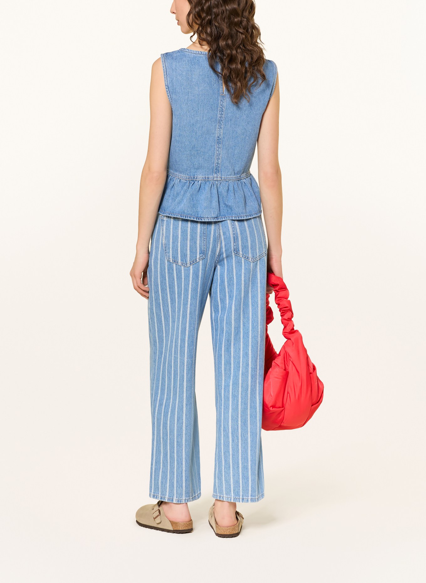 Marc O'Polo DENIM Džínový top: MODRÁ