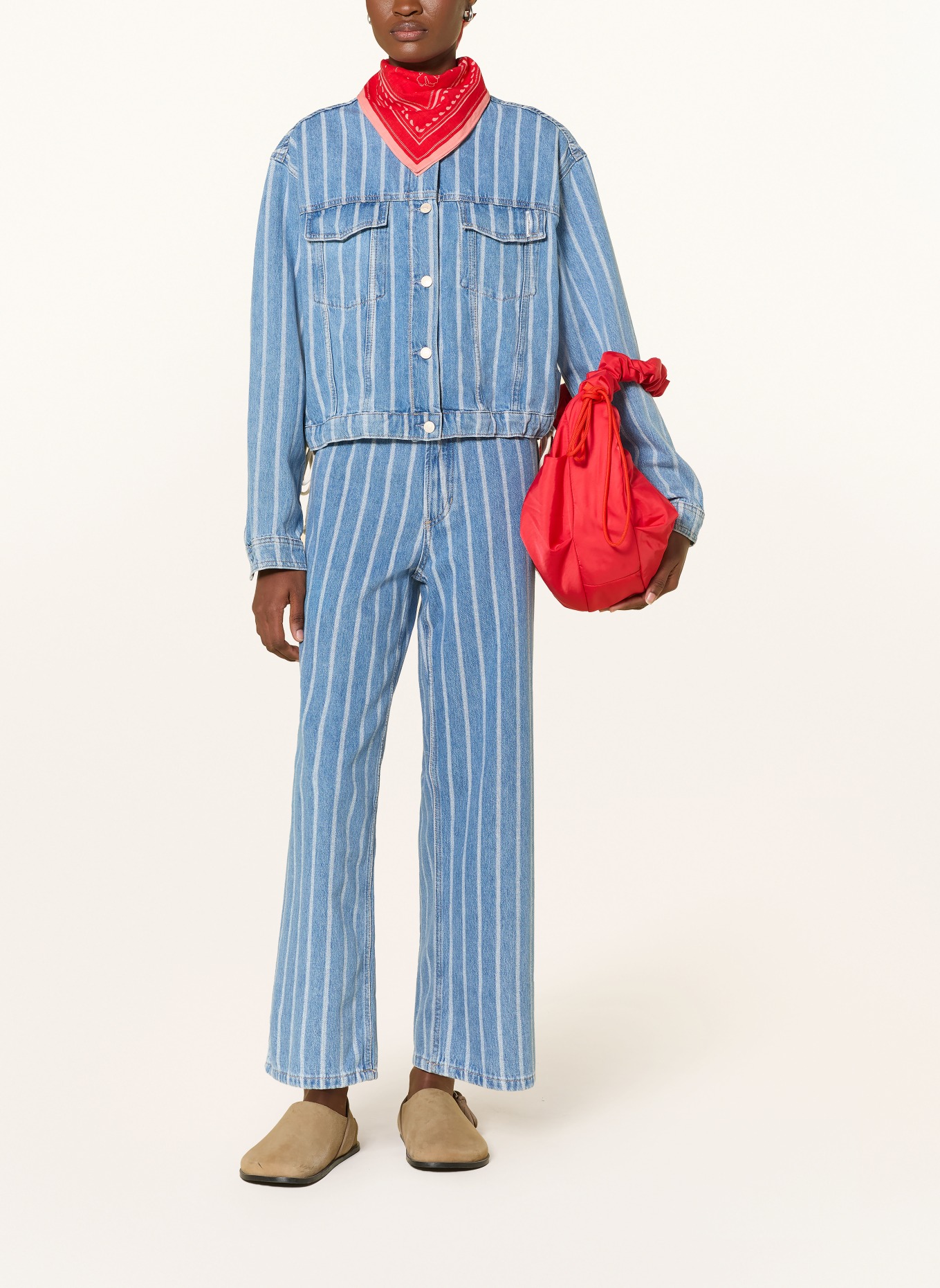 Marc O'Polo DENIM Dżinsy z szerokimi nogawkami: 4928 Medium Blue_Multi_01