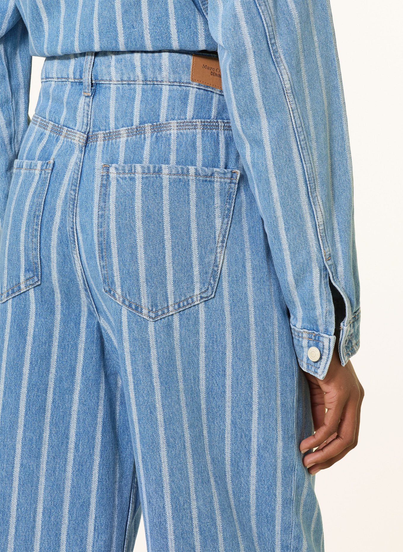 Marc O'Polo DENIM Dżinsy z szerokimi nogawkami: 4928 Medium Blue_Multi_01