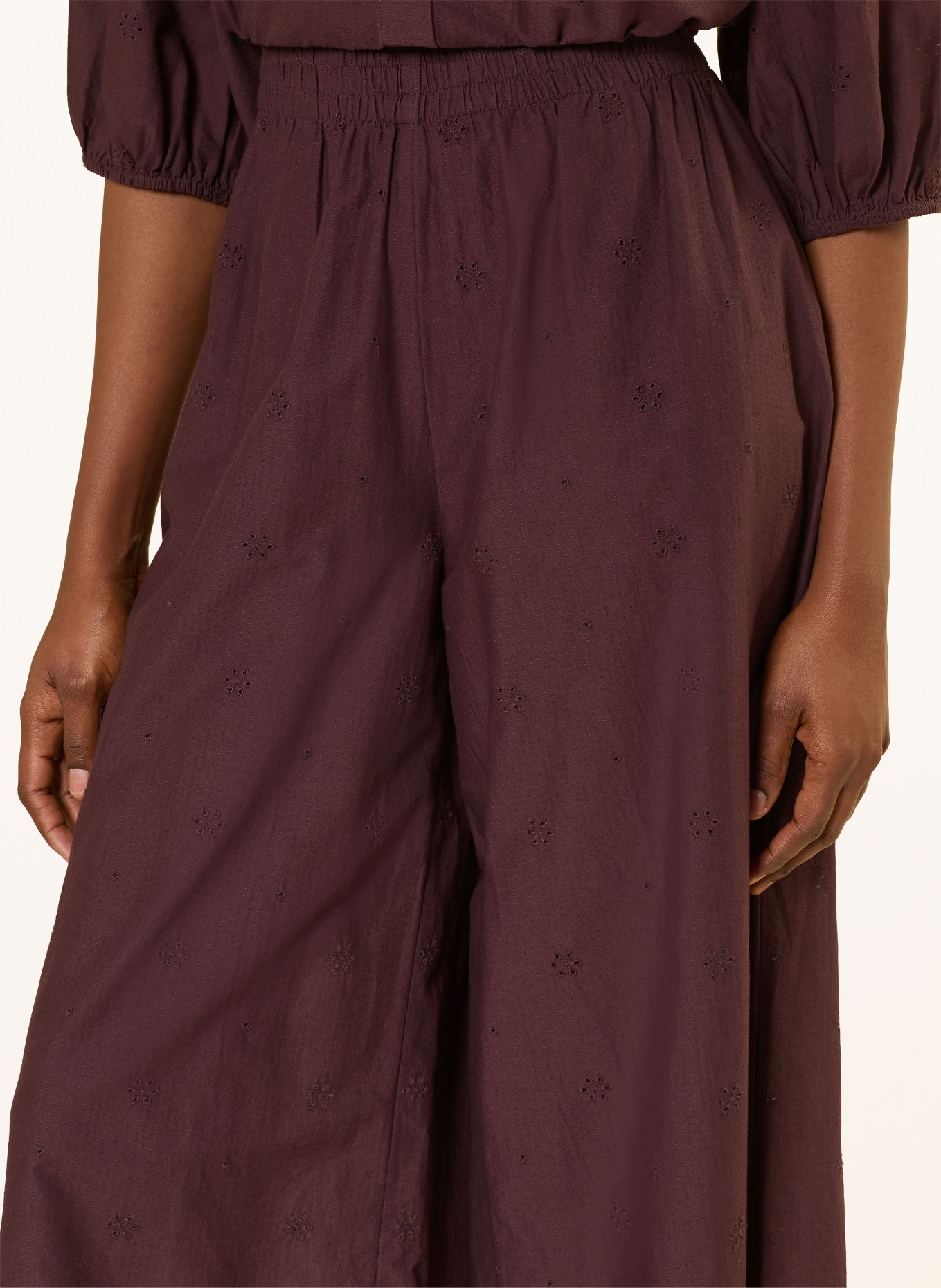 Marc O'Polo DENIM Culotte: DUNKELBRAUN