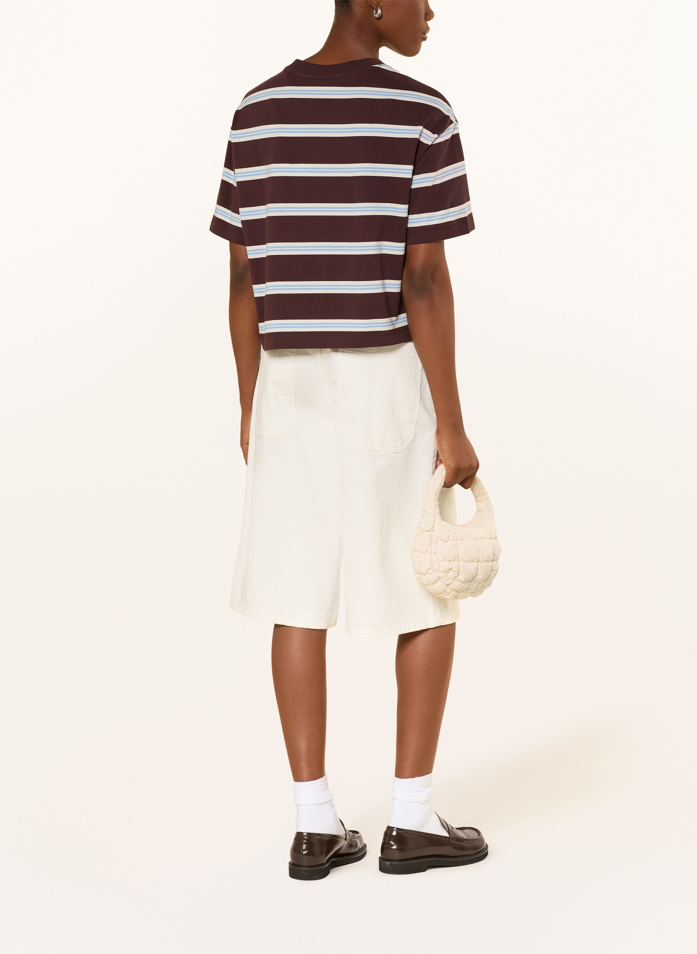 Marc O'Polo DENIM T-shirt: SVART / VIT