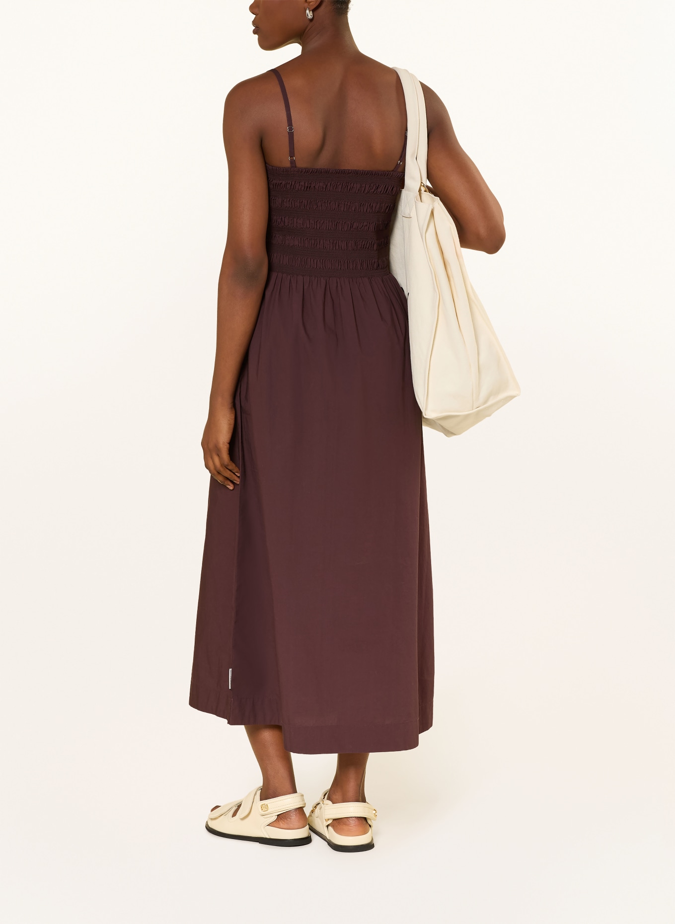Marc O'Polo DENIM Kleid: DUNKELBRAUN