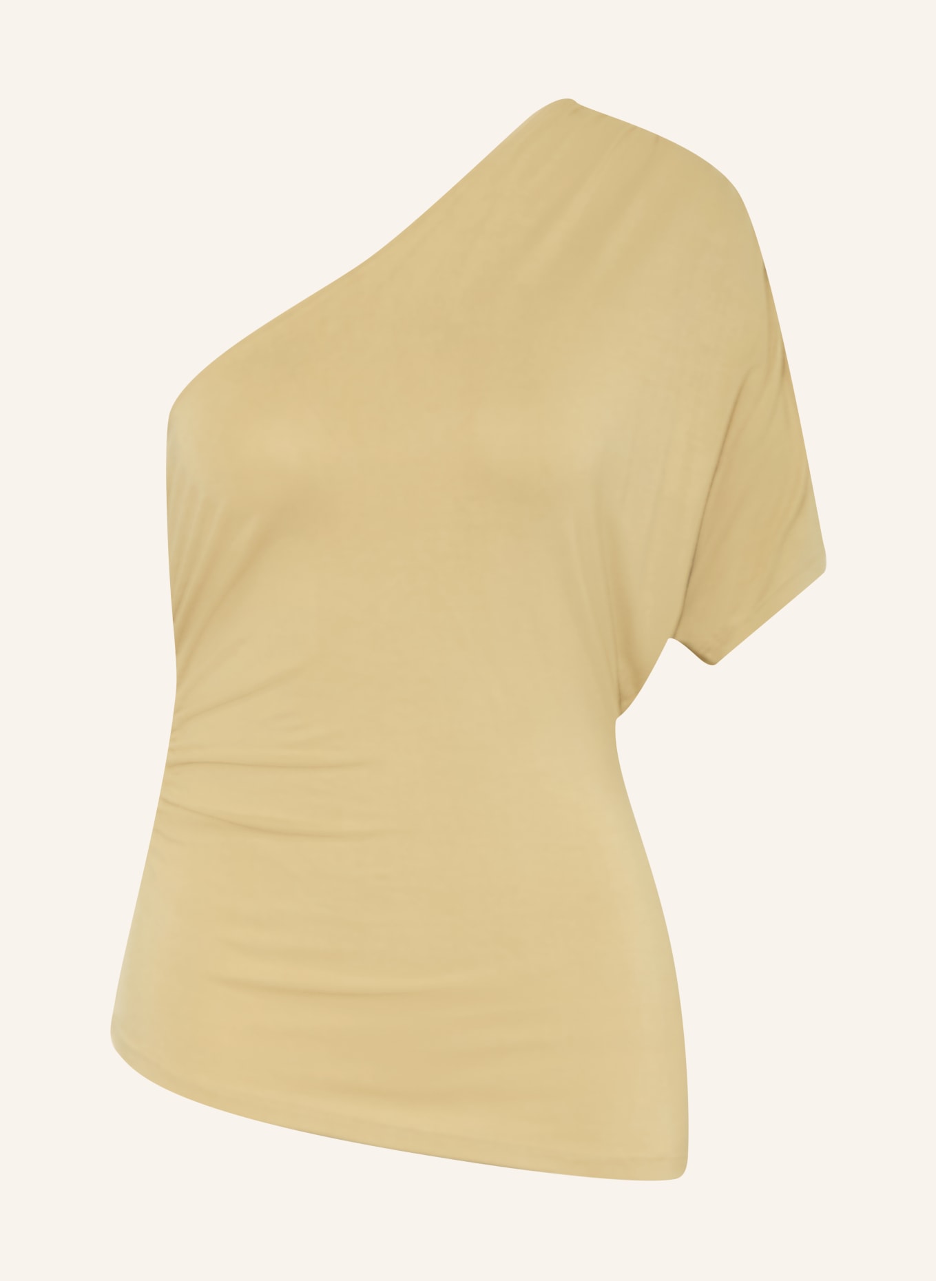 EB DENIM T-shirt à une épaule LINNEA: BEIGE