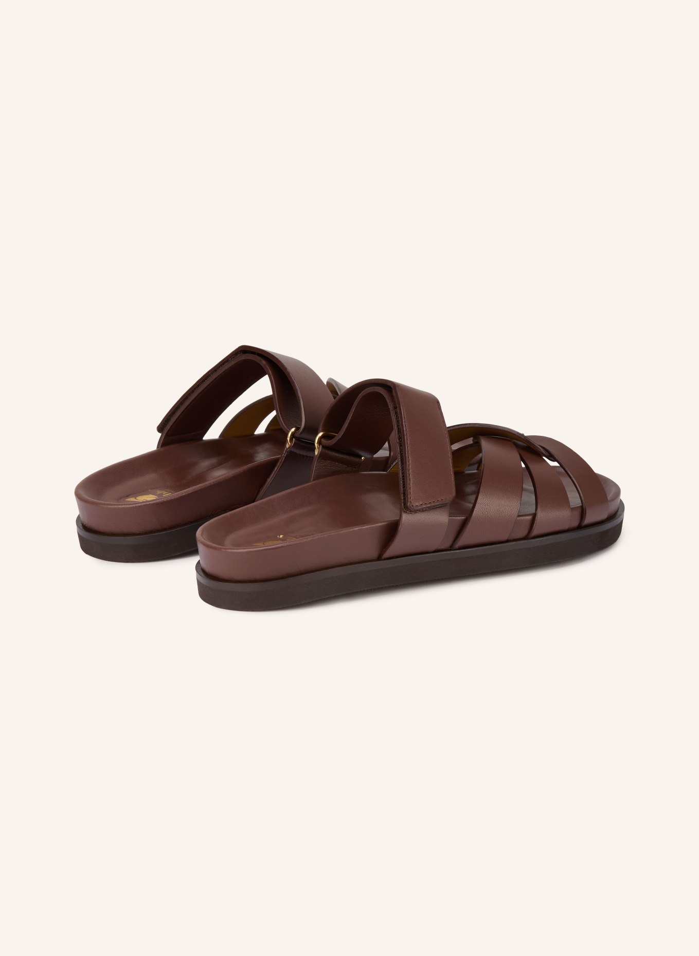 bobbies Mules ATLAS: MARRON FONCÉ