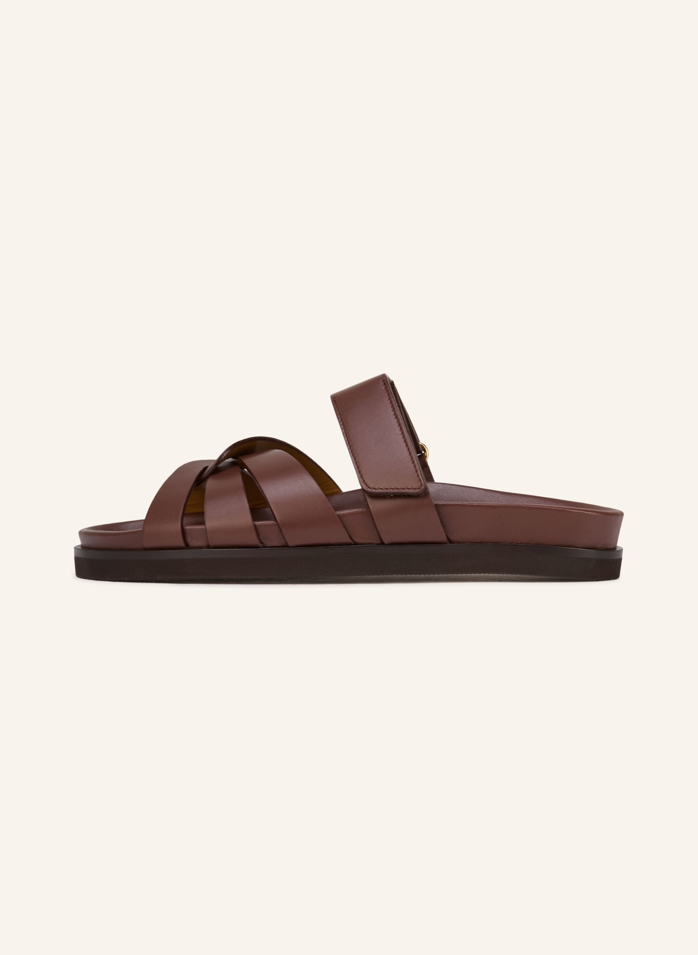 bobbies Mules ATLAS: MARRON FONCÉ
