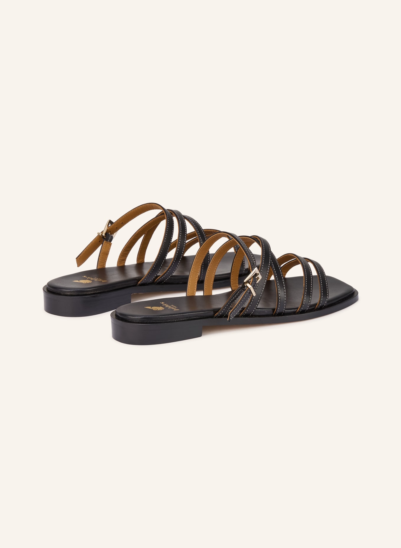 bobbies Pantoletten ISYS: SCHWARZ