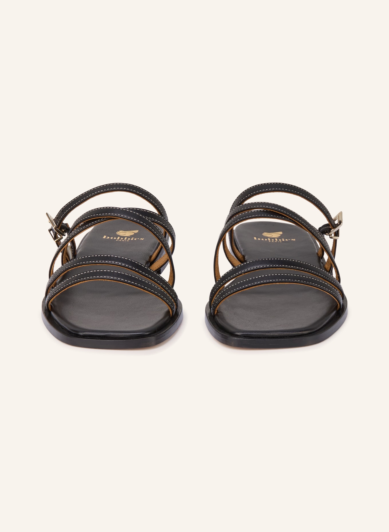 bobbies Pantoletten ISYS: SCHWARZ