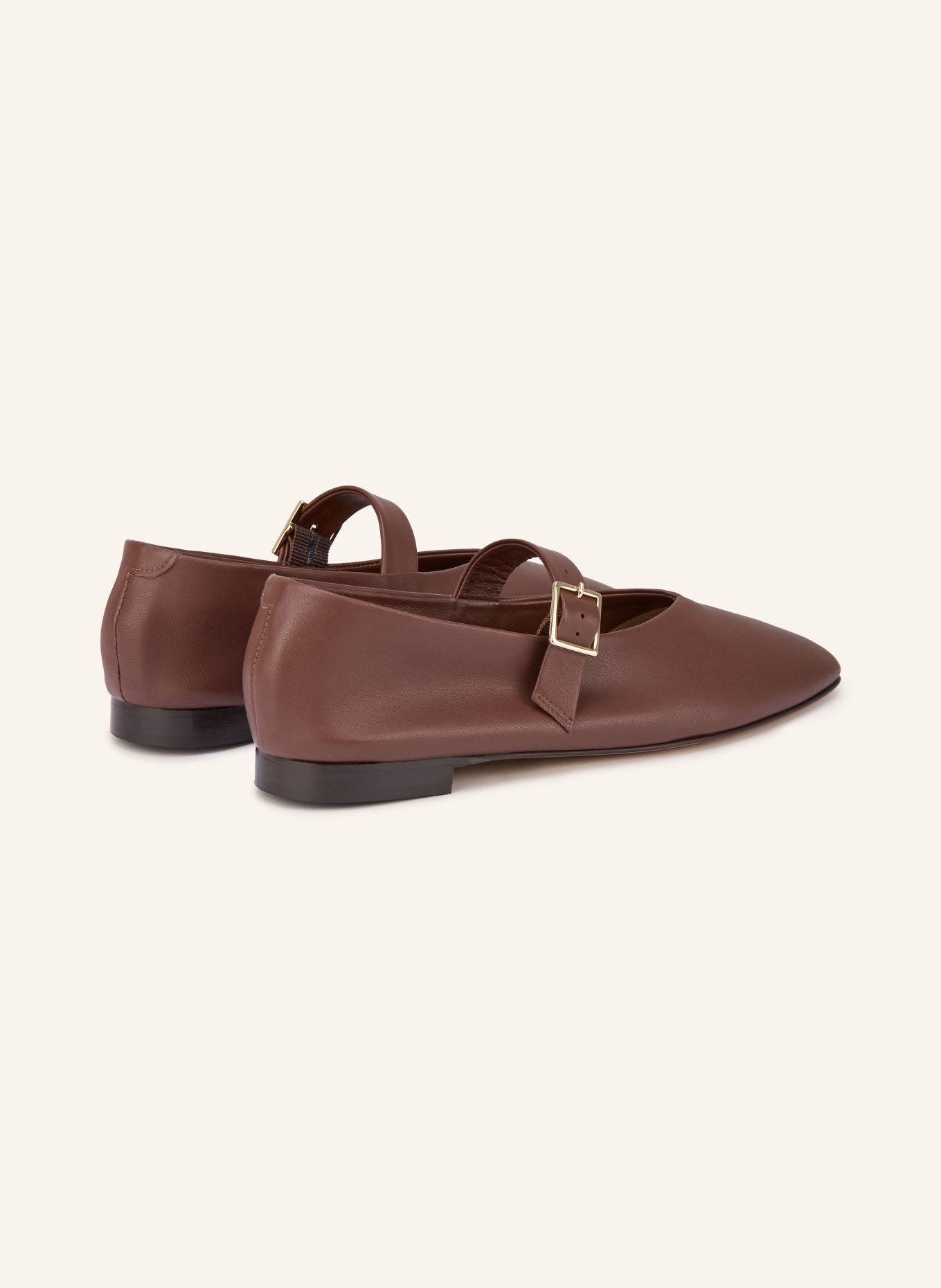 bobbies Mary-Jane-Ballerinas OUNA: BRAUN