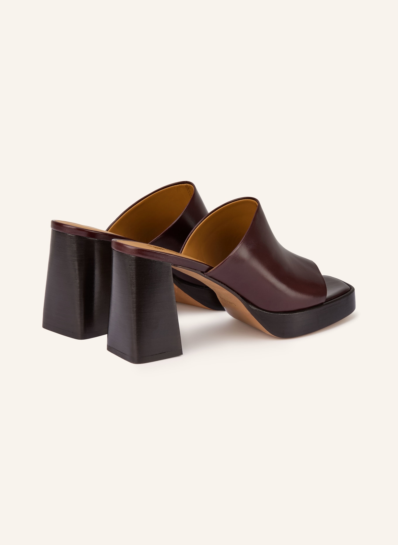 bobbies Mules RENATA: DUNKELBRAUN