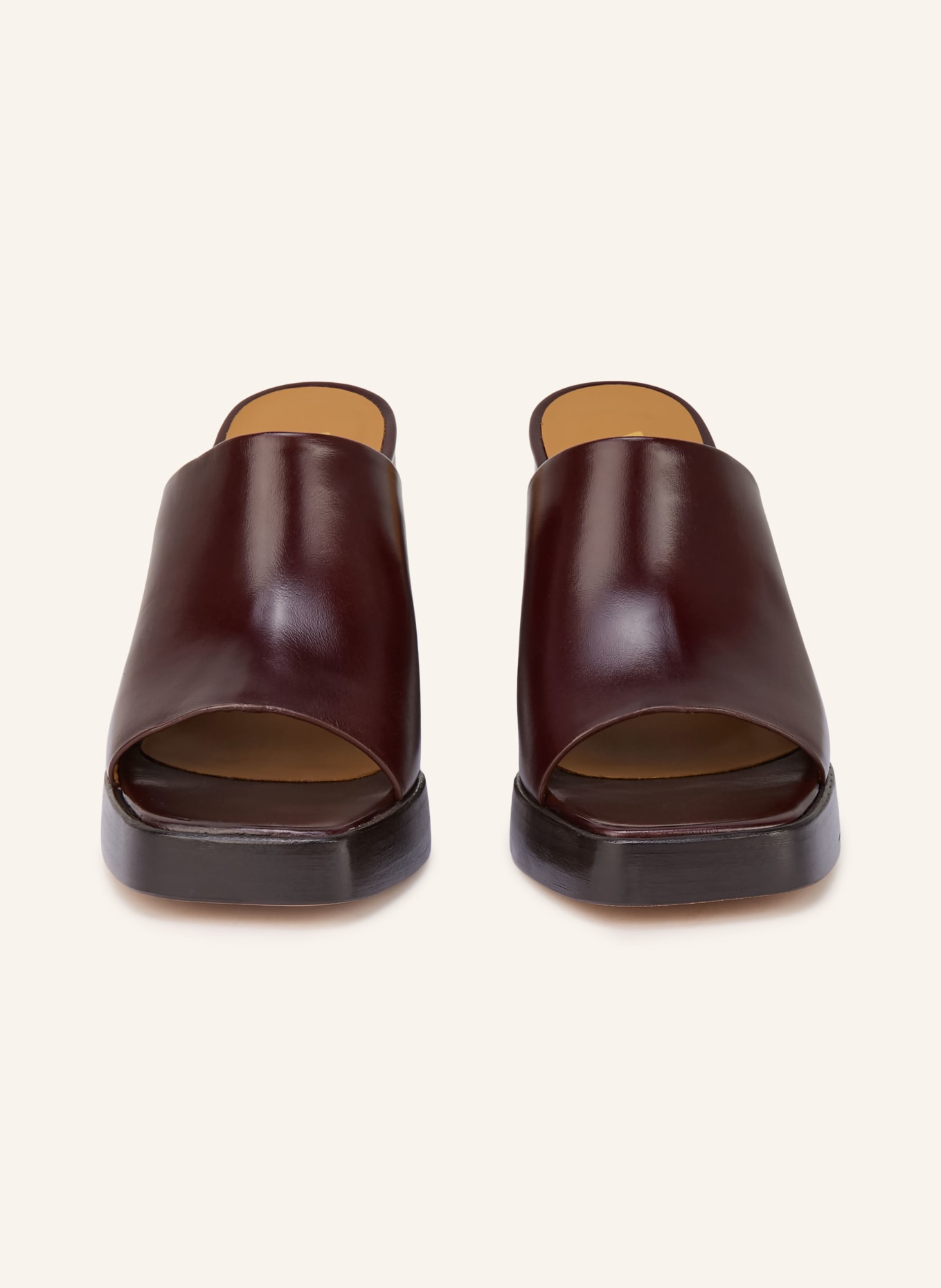 bobbies Mules RENATA: DUNKELBRAUN