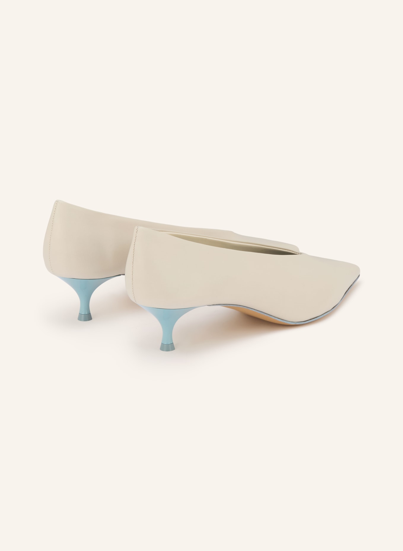 LE MONDE BÉRYL Pumps BABOUCHE: CREME