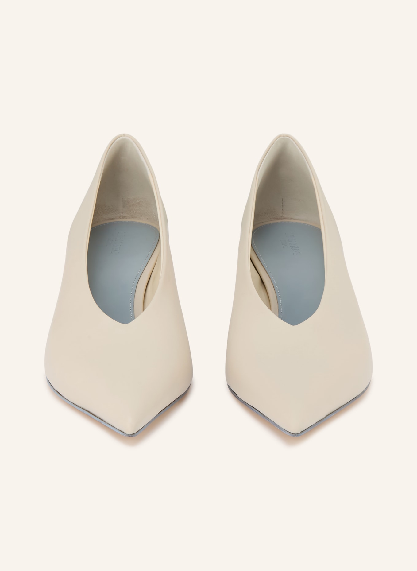 LE MONDE BÉRYL Pumps BABOUCHE: CREME
