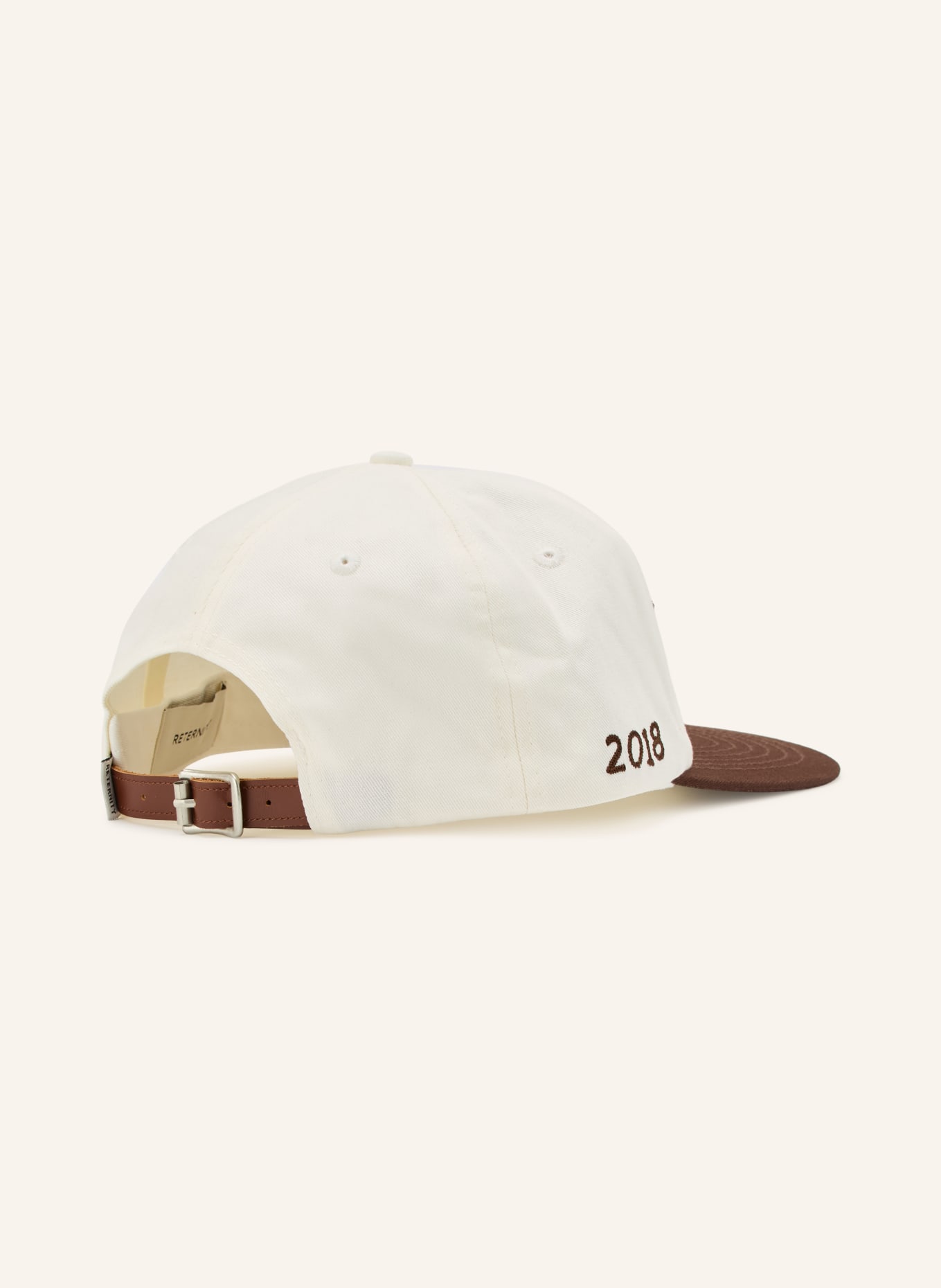 RETERNITY Cap: WHITE / BROWN