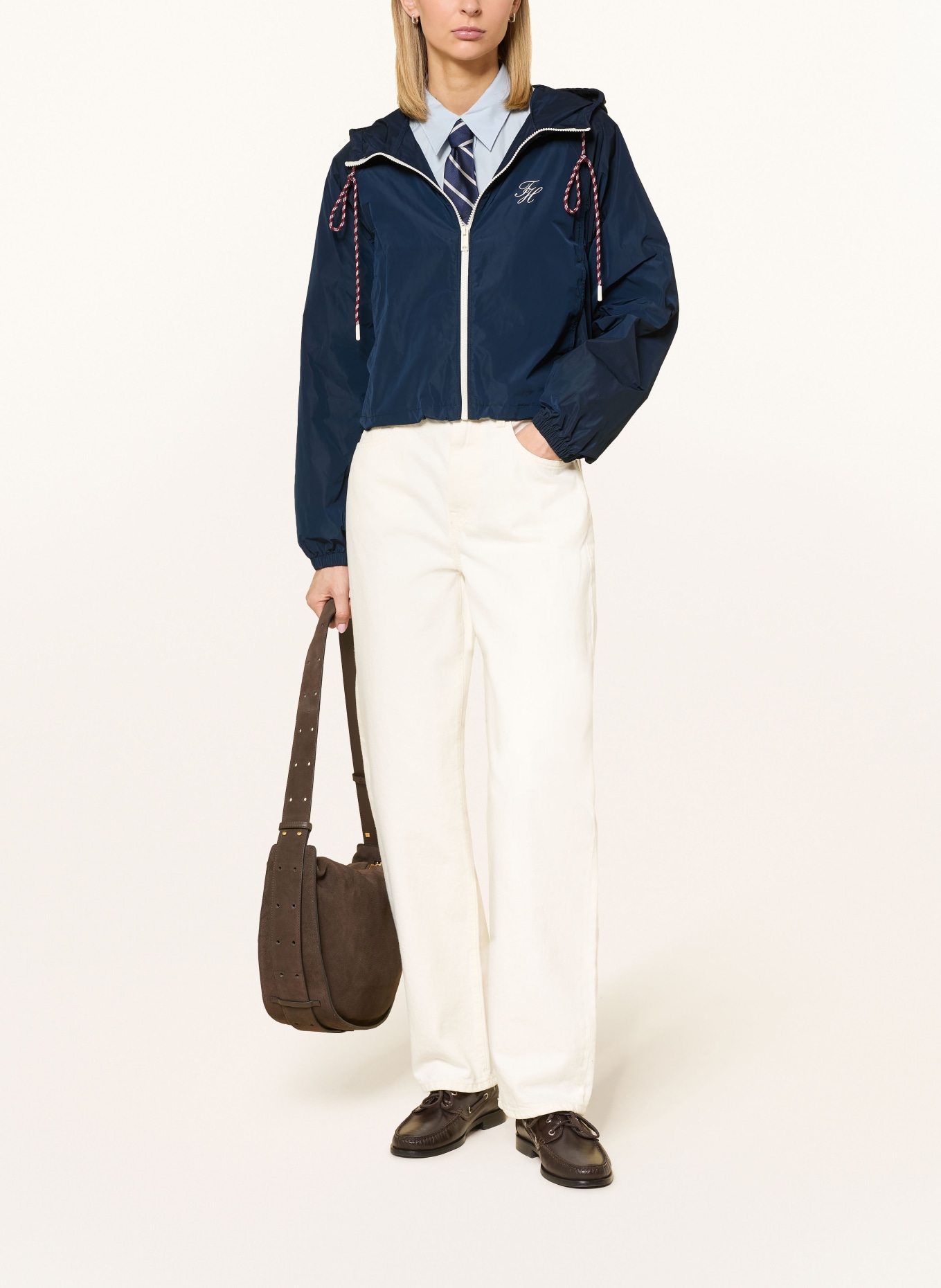 TOMMY HILFIGER Jacke: DUNKELBLAU