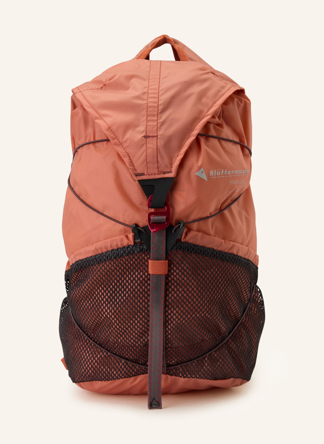 Klättermusen TJALVE 2.0 Backpack, 10 L: SALMON / BLACK