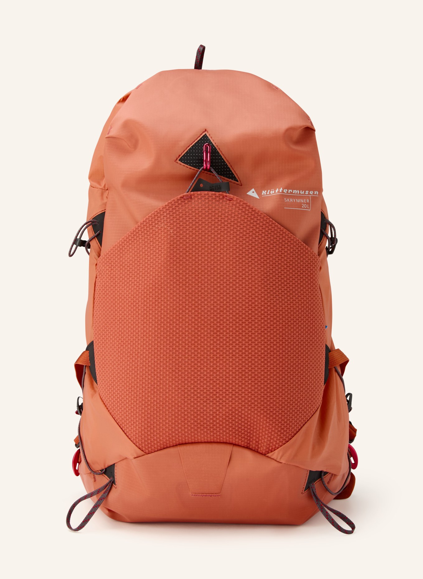 Klättermusen SKRYMNER 20 L Backpack: ORANGE / BLACK