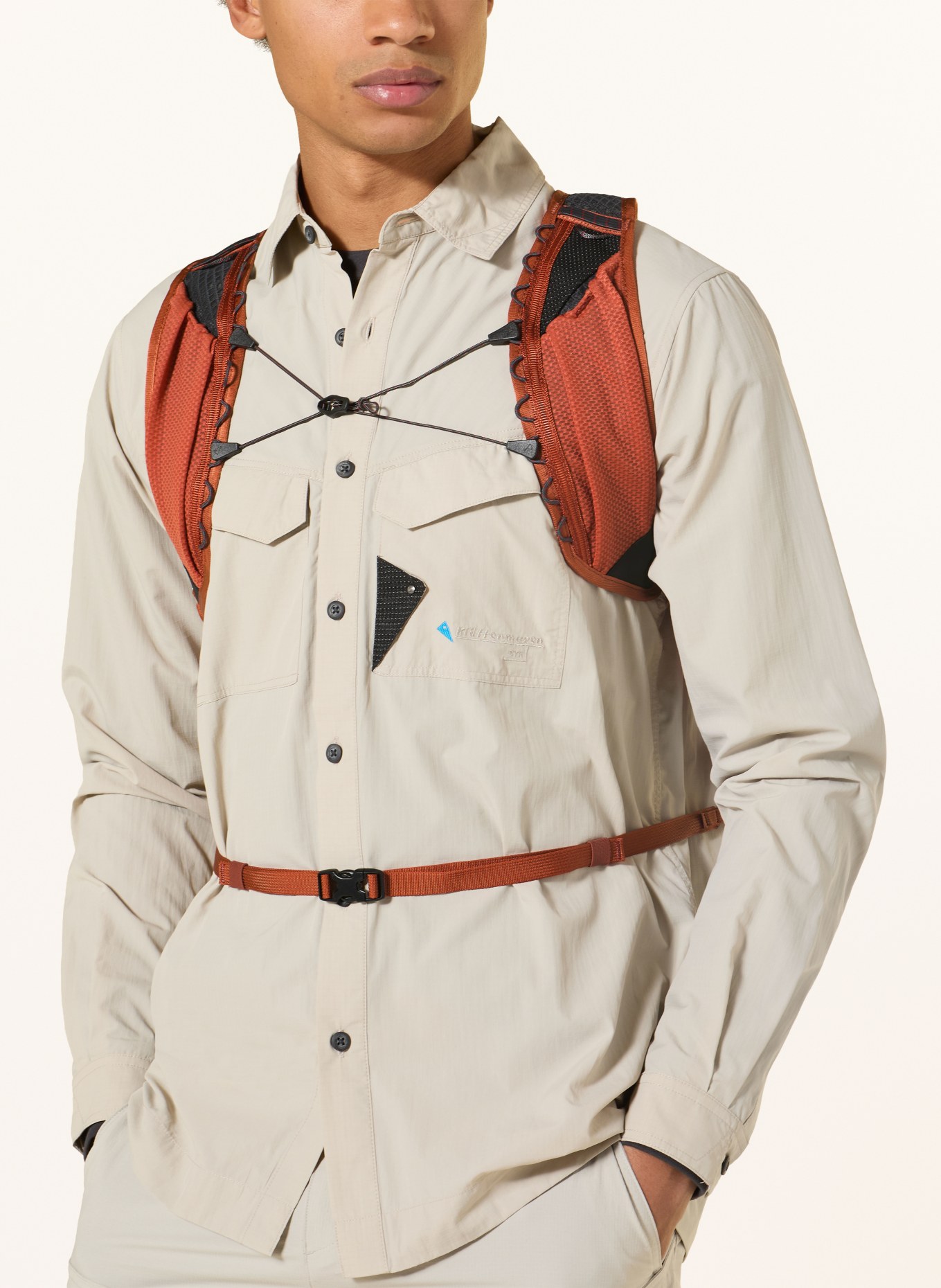 Klättermusen SKRYMNER 20 L Backpack: ORANGE / BLACK