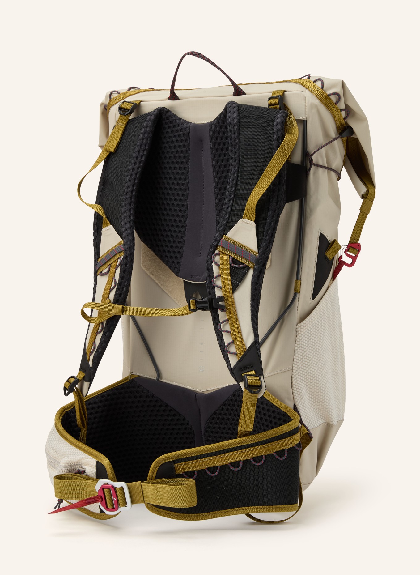 Klättermusen Rucksack VIDE 30 l: ECRU / DUNKELGRAU / OLIV