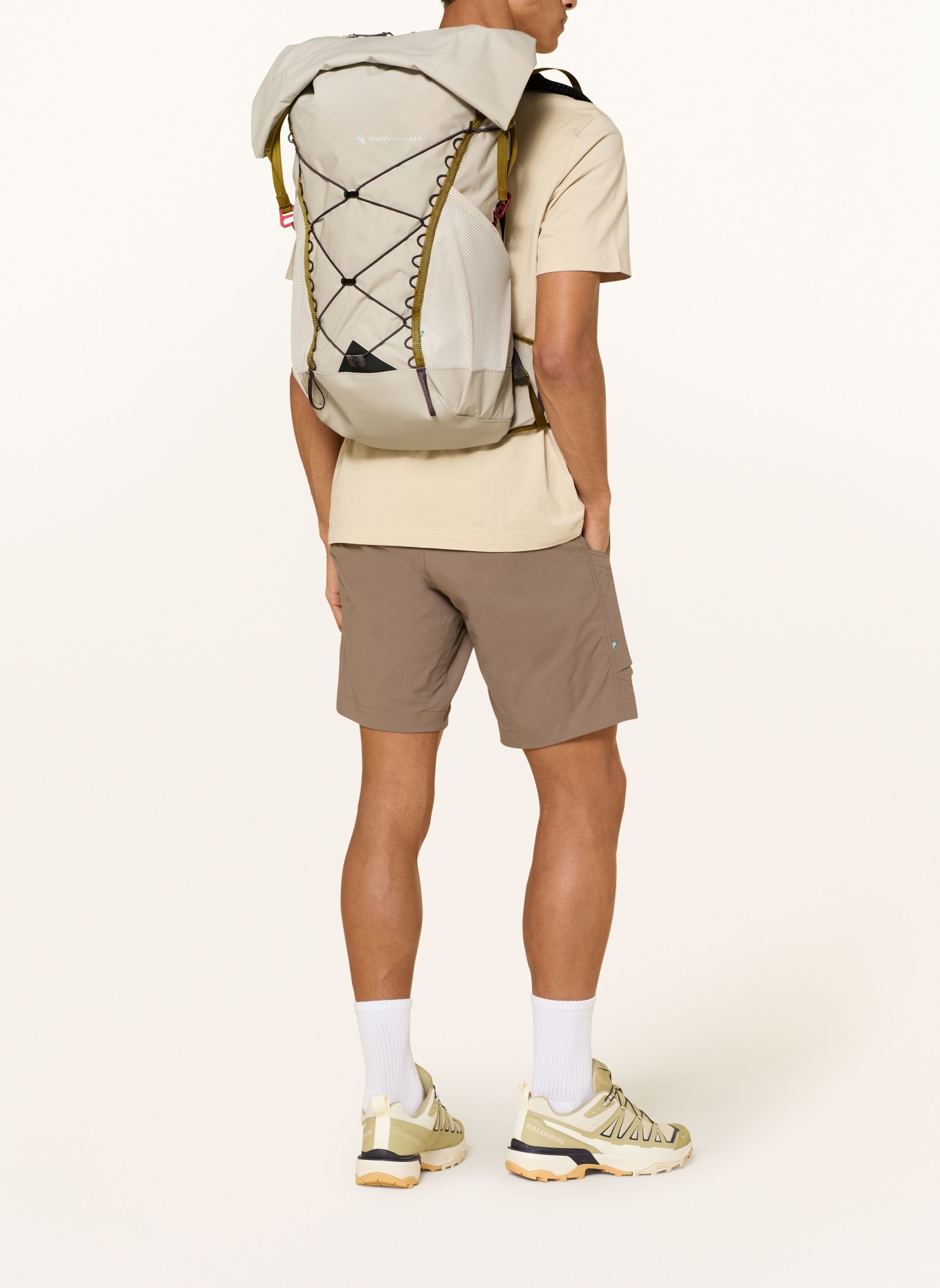 Klättermusen Rucksack VIDE 30 l: ECRU / DUNKELGRAU / OLIV