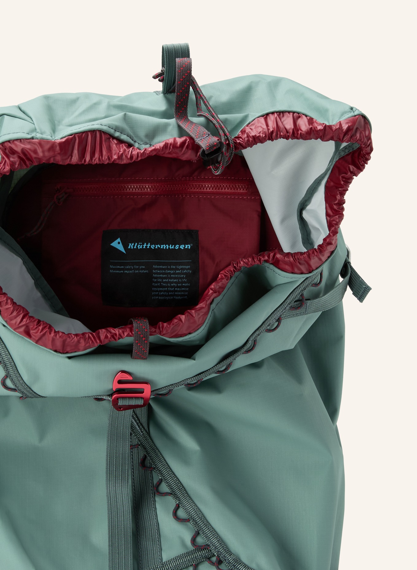 Klättermusen Rucksack ULL 30 l: PETROL / DUNKELGRAU