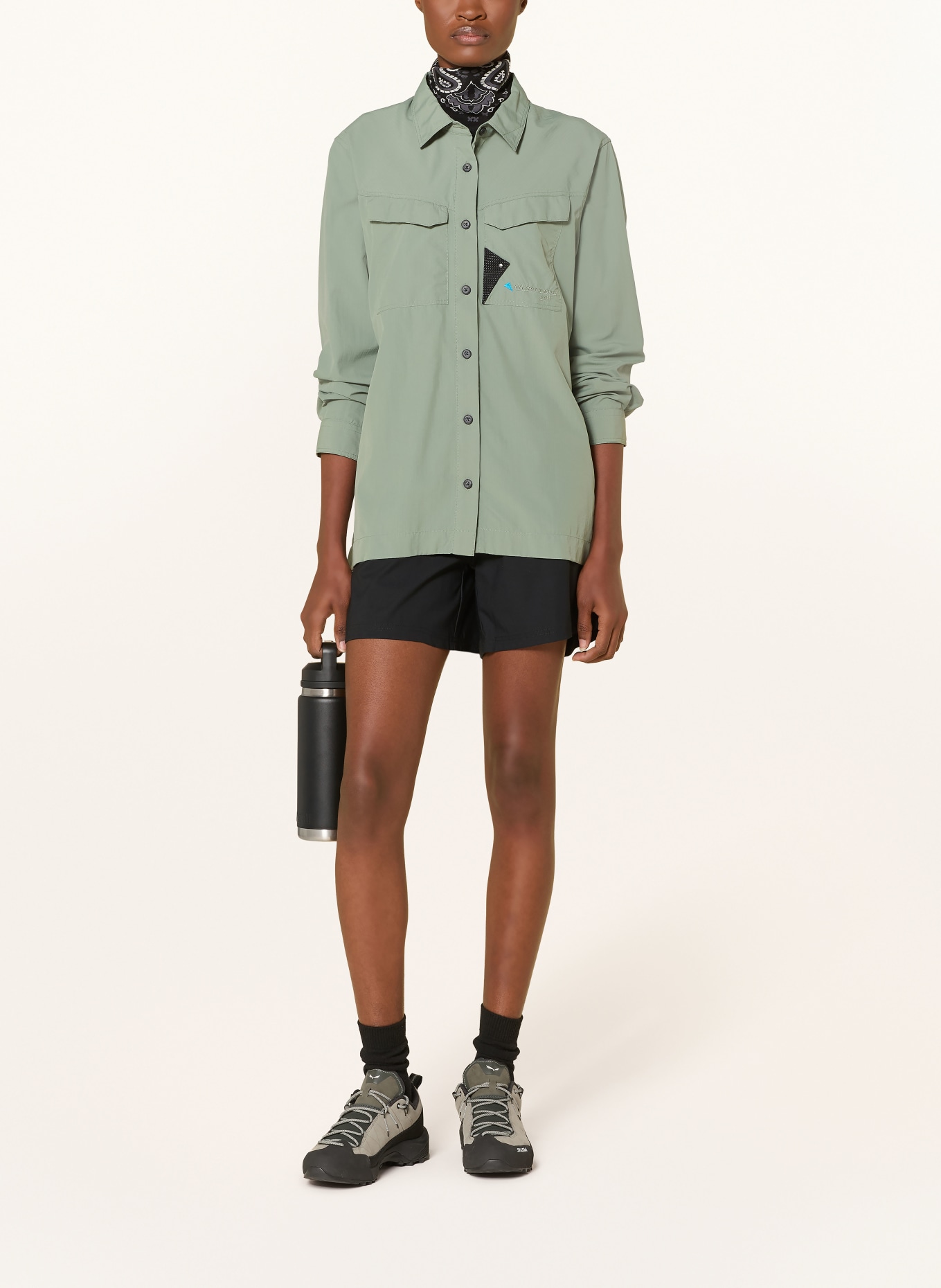 Klättermusen Outdoor-Hemd SYN: GRÜN