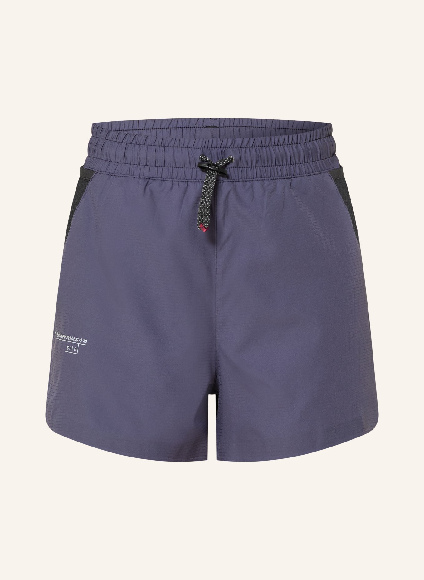 Klättermusen Laufshorts BELE: LILA / SCHWARZ
