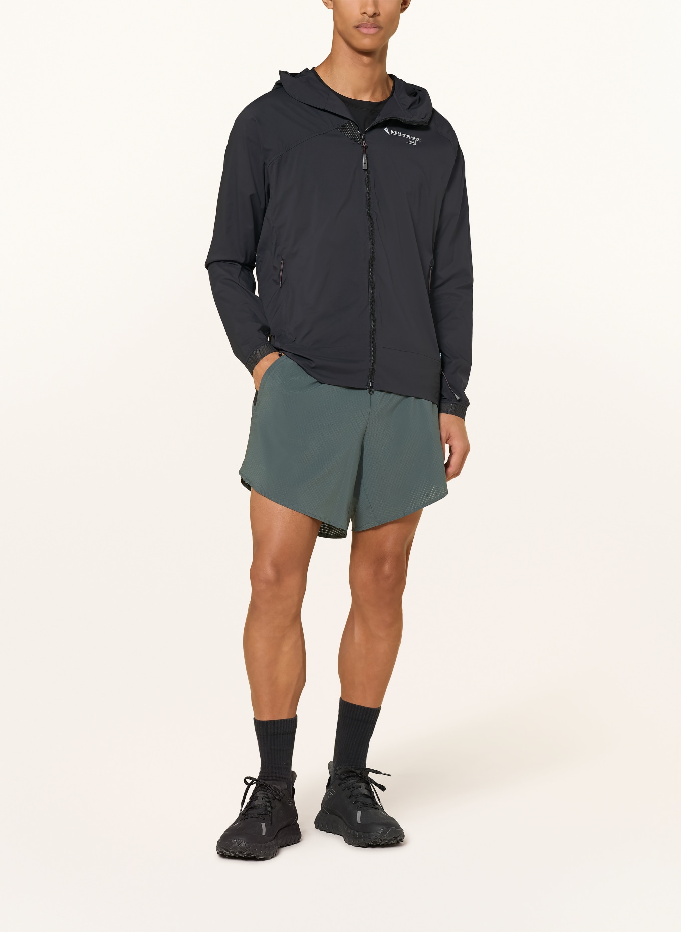 Klättermusen Wiatrówka NAL: CZARNY