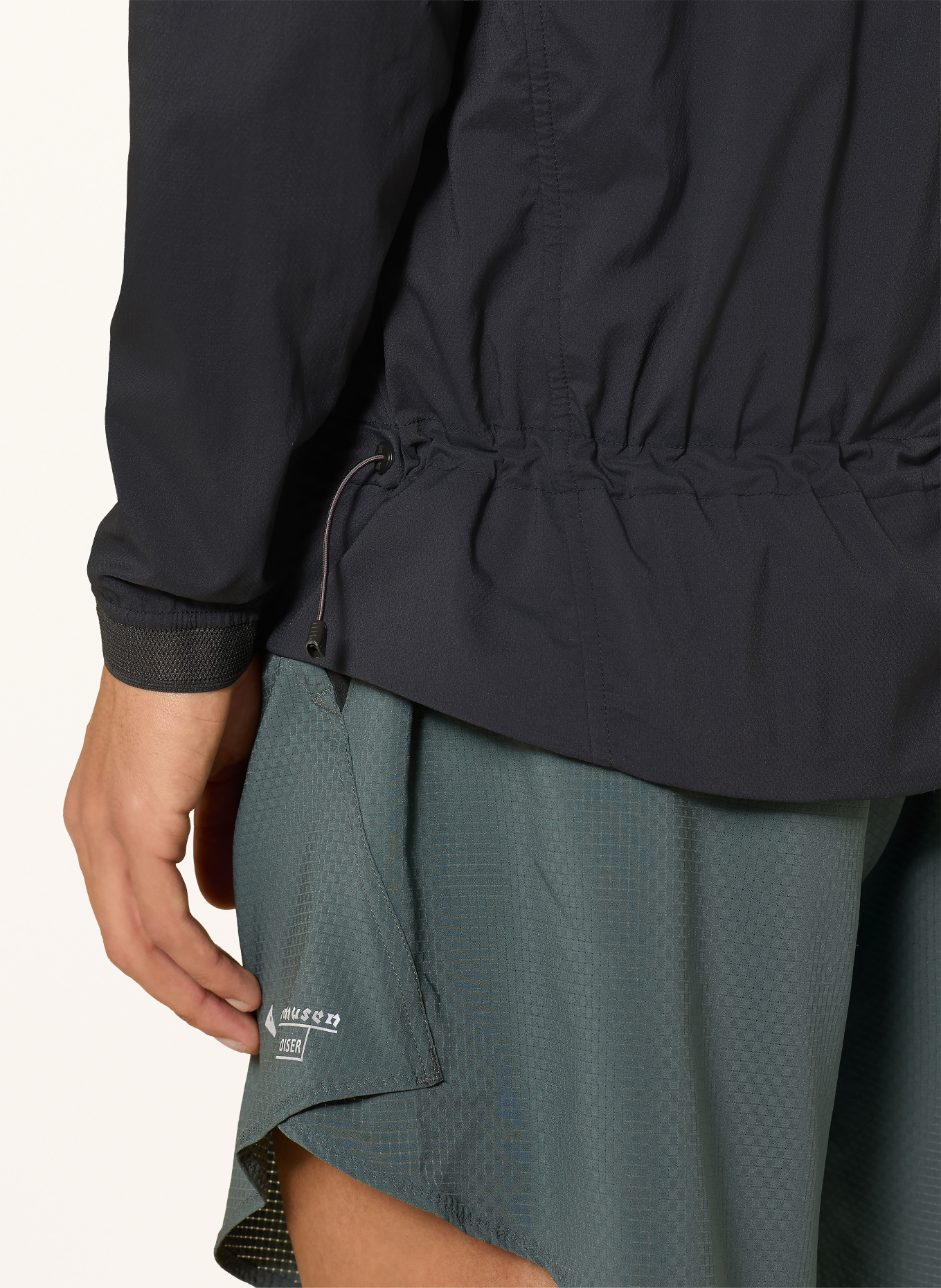 Klättermusen Wiatrówka NAL: CZARNY