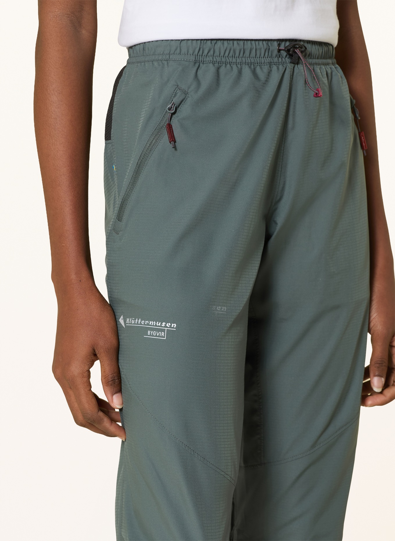 Klättermusen BYGVIR Trekking Pants: GREEN