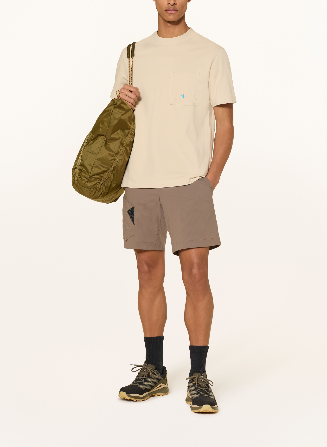 Klättermusen T-Shirt: HELLBRAUN