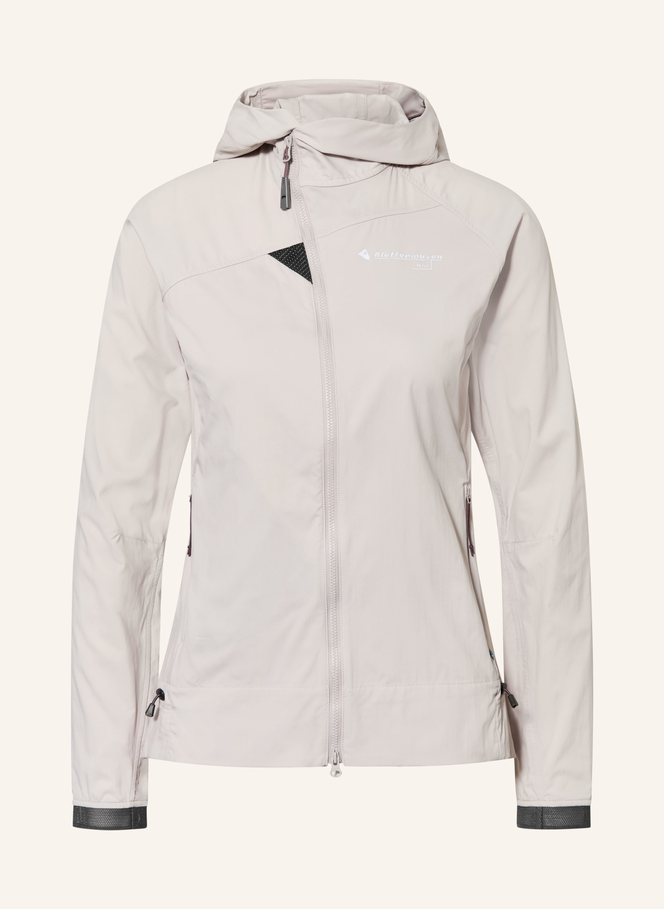 Klättermusen Funktionsjacke NAL: HELLGRAU