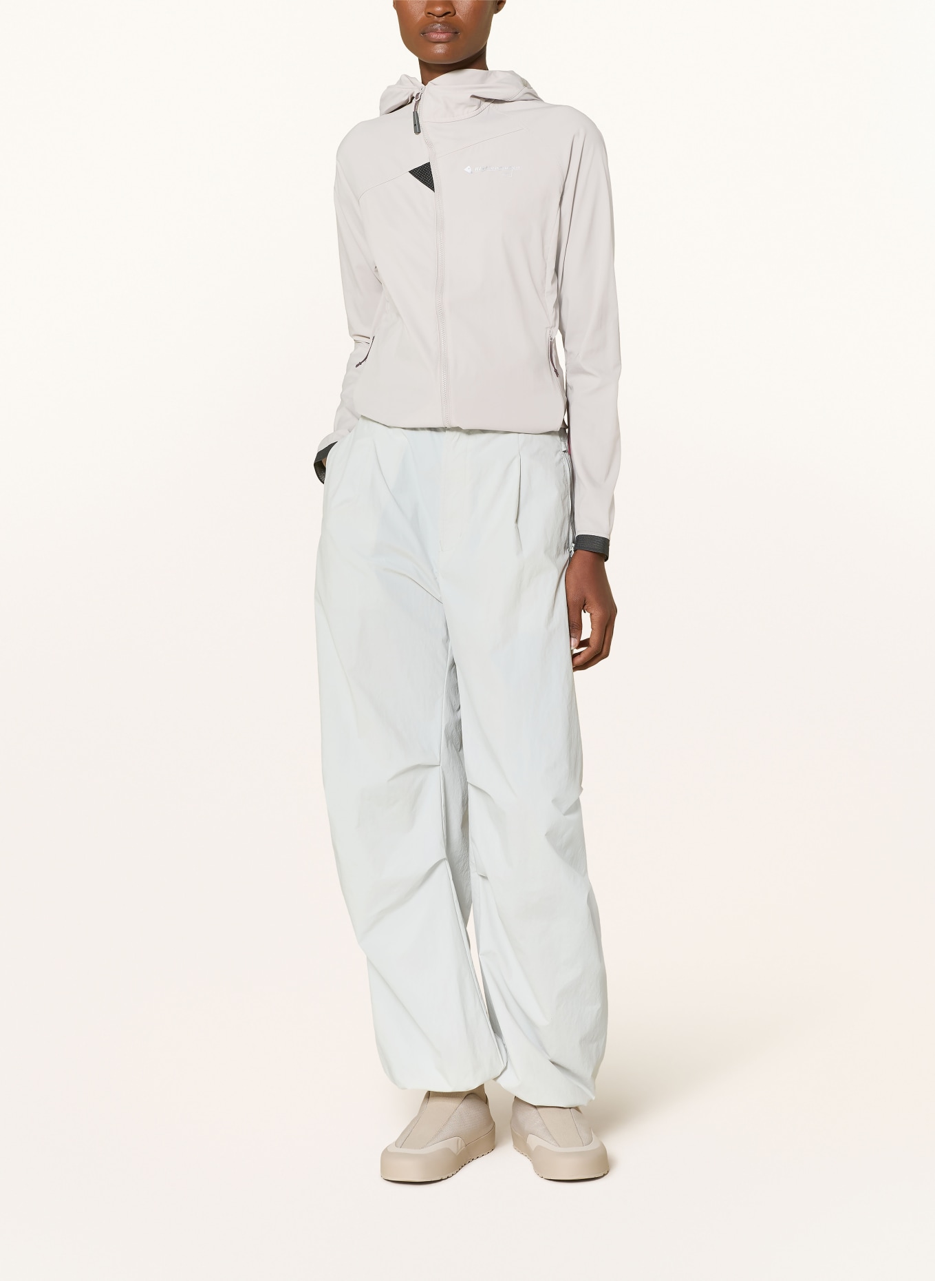 Klättermusen Funktionsjacke NAL: HELLGRAU