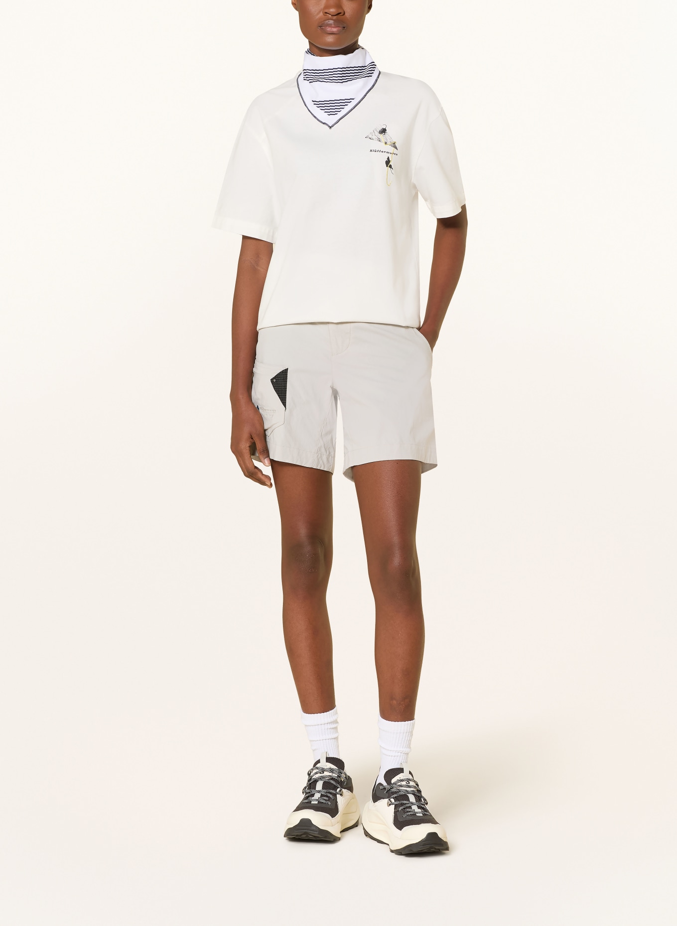 Klättermusen Trekkingshorts ALFHILD: HELLGRAU