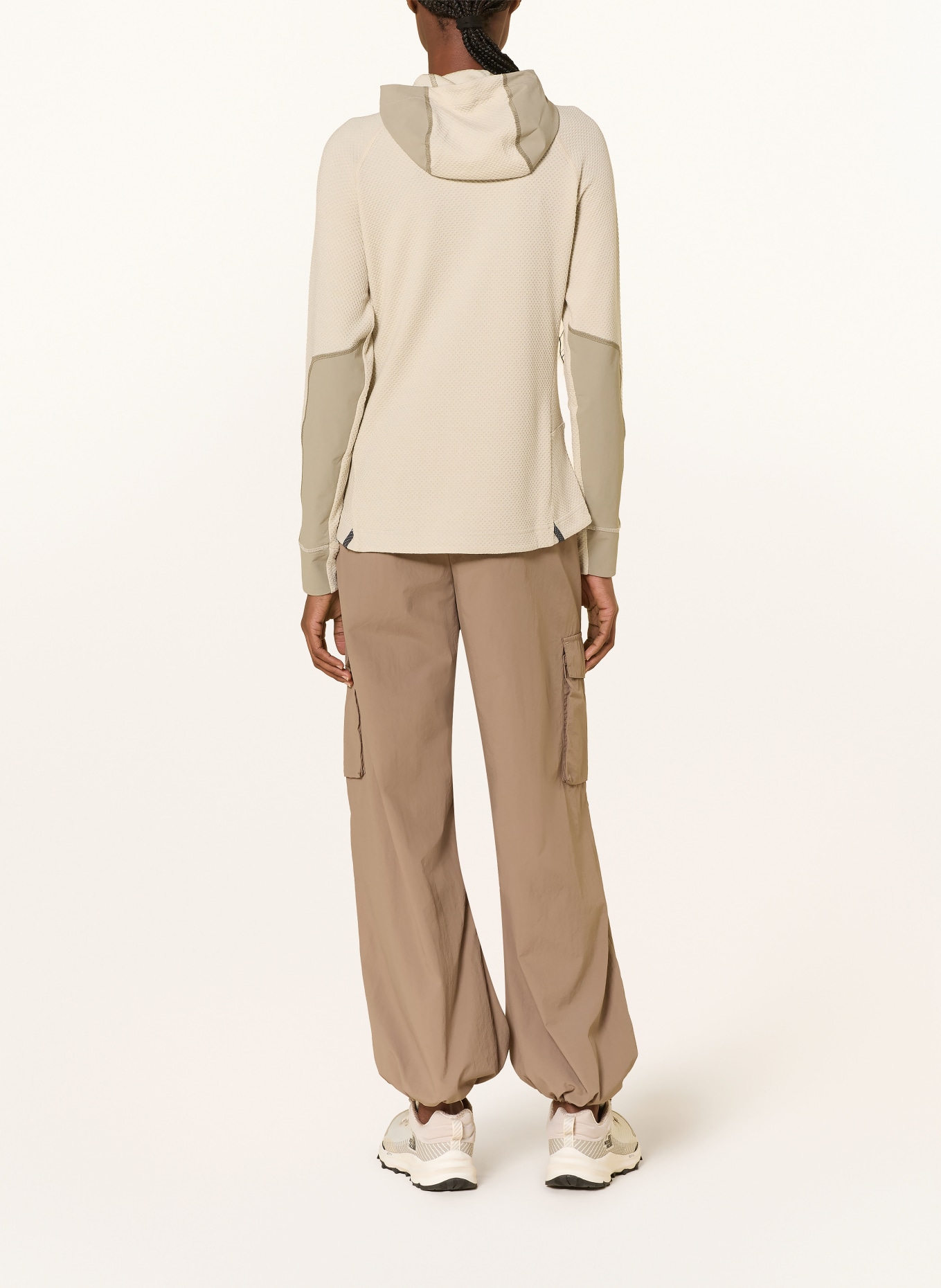 Klättermusen HUGIN Mid-Layer Jacket: BEIGE / KHAKI