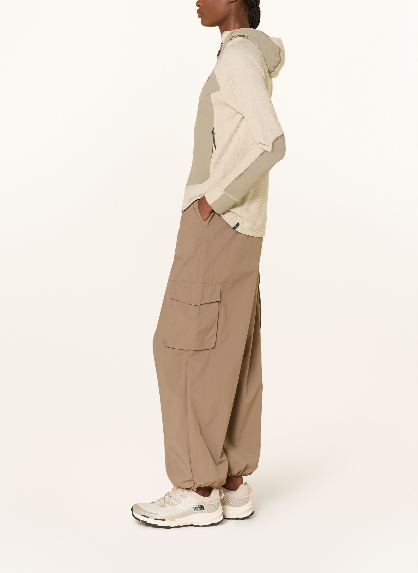 Klättermusen HUGIN Mid-Layer Jacket: BEIGE / KHAKI