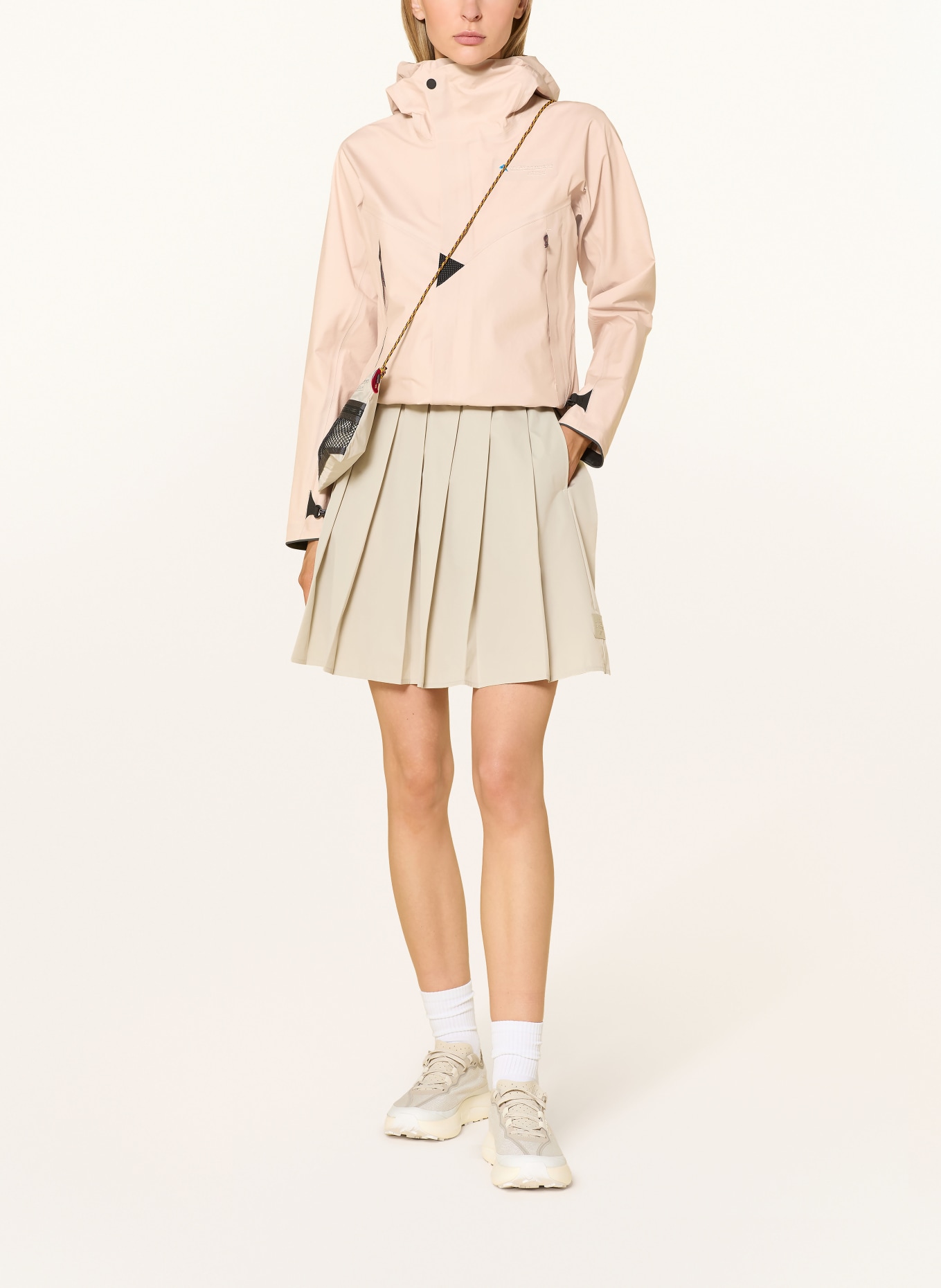 Klättermusen Veste hardshell ASYNJA: ROSÉ