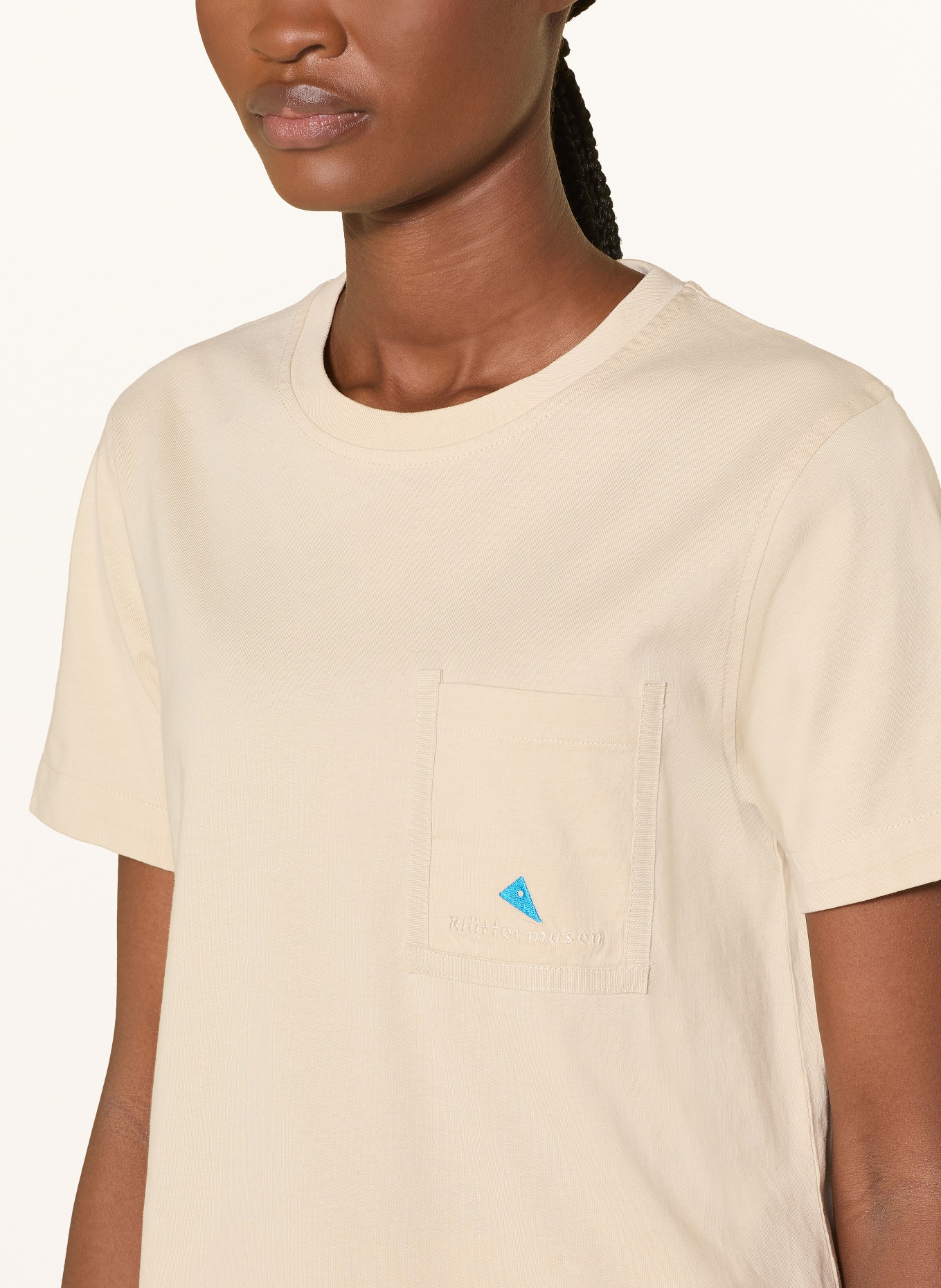 Klättermusen Funktionsshirt ROOT POCKET: BEIGE