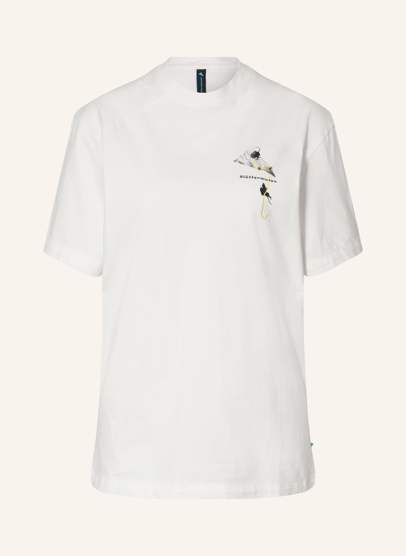 Klättermusen Funkční tričko ROOT GLACIER: BÍLÁ