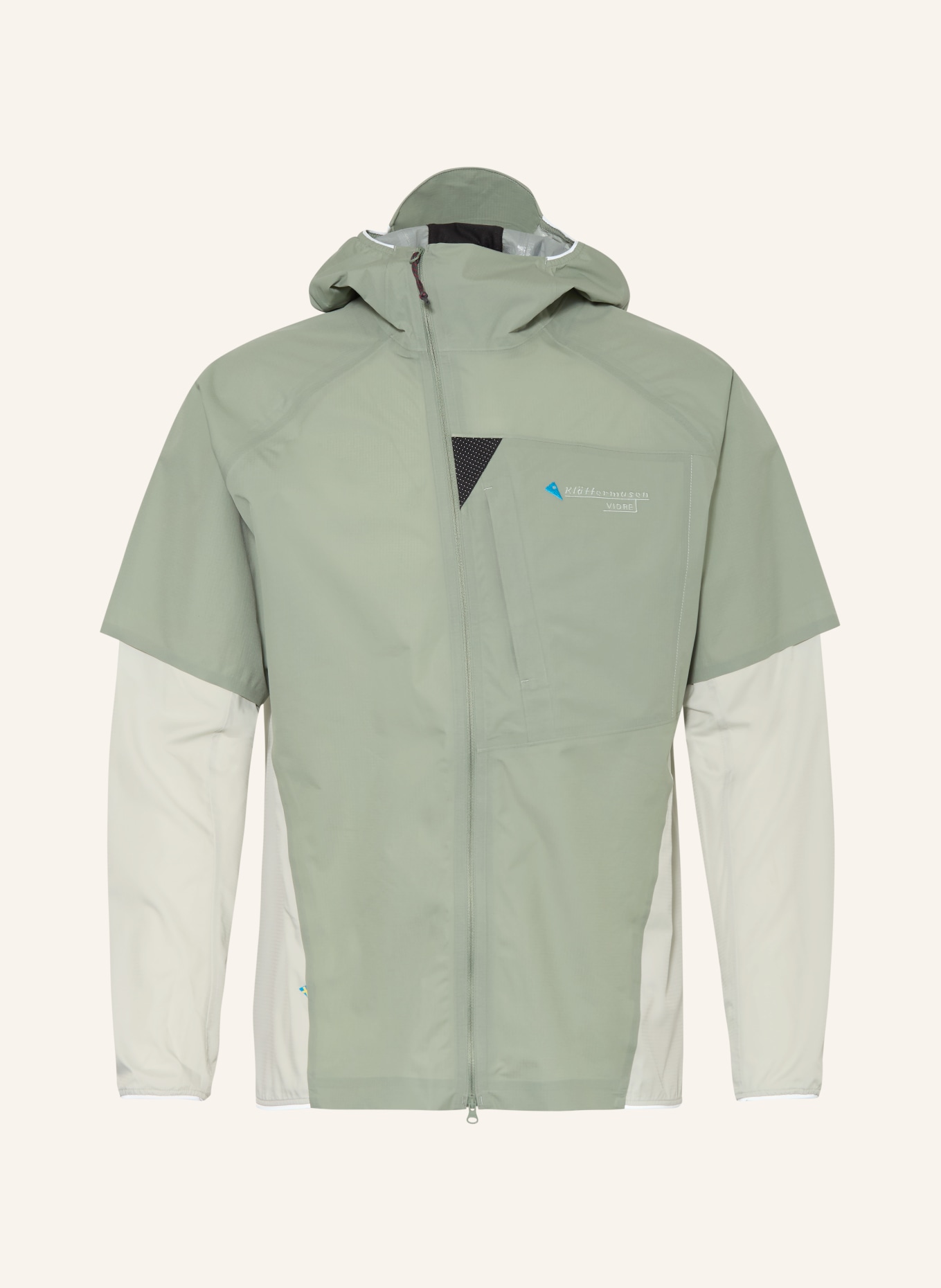 Klättermusen Funktionsjacke VIDRE: HELLGRÜN