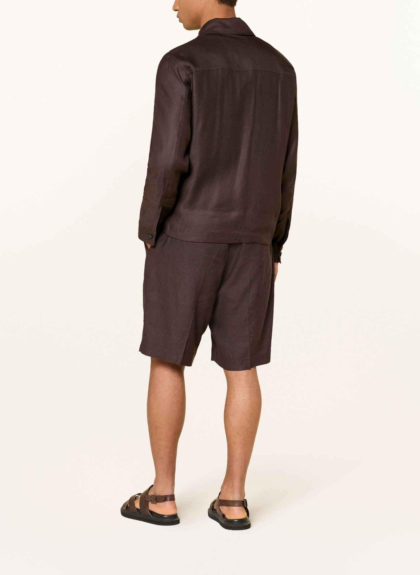 NN.07 Shorts KAY: DUNKELBRAUN