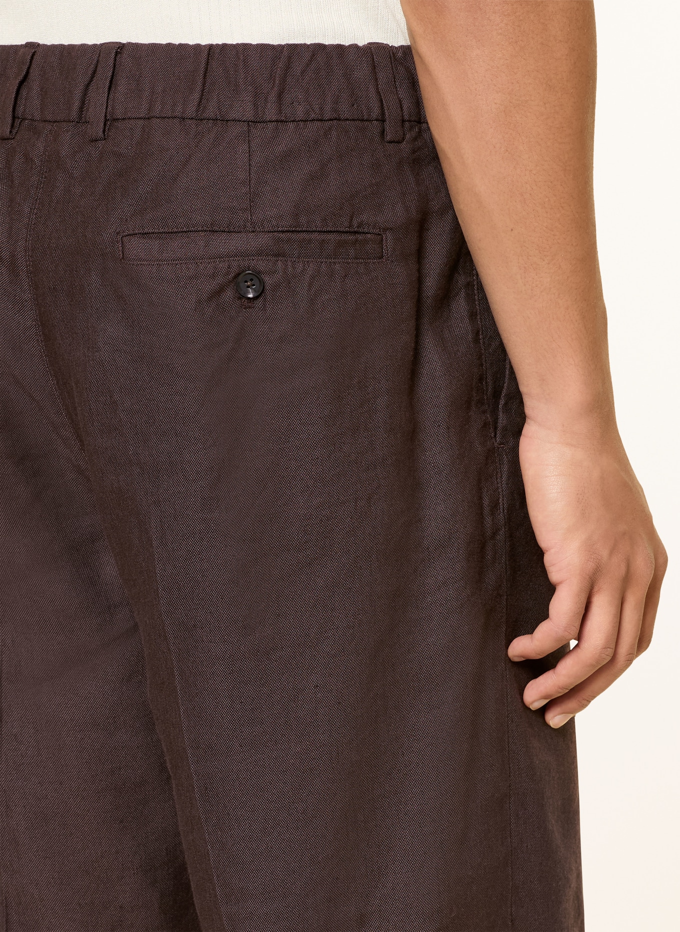 NN.07 Shorts KAY: DUNKELBRAUN