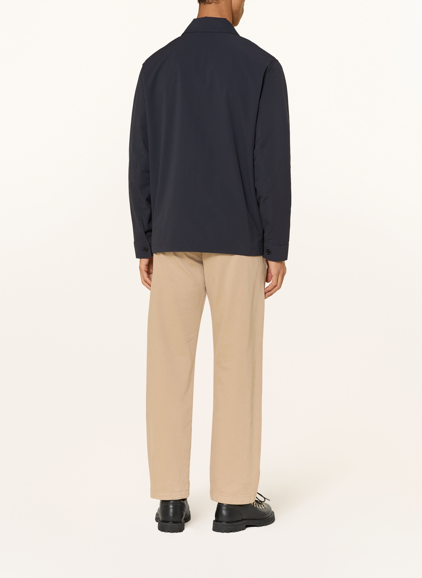 NN.07 Overjacket BLAZE: DUNKELBLAU